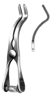Debakey Carotis Atraumatic Bulldog Clamp 9cm