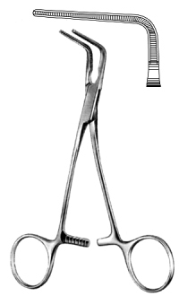 DeBakey Atraumatic Forceps 90º angle 15cm