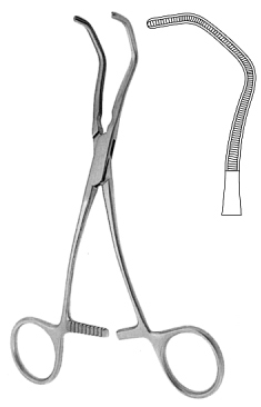 DeBakey Vascular Clamp Atraumatic 17cm