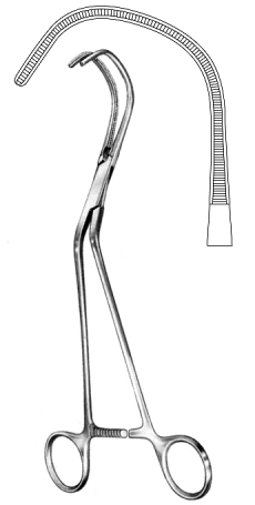 Liddle Aortic clamp 27cm