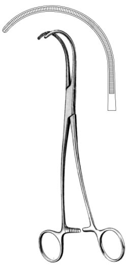 DeBakey Atraumatic Aortic Forceps 26cm