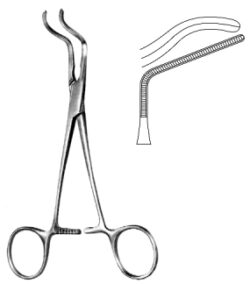 Subramanian Miniature Aortic Pediatric Clapm 15.5cm