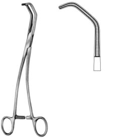 Debakey Satinsky Vena Cava Clamp