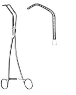 Satinsky Vena Cava Atraumatic Forceps
