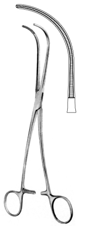 DeBakey Potts Atraumatic Forceps 24cm