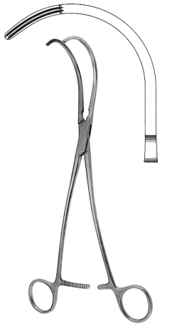 DeBakey Aortic Clamp Atraumatic 25cm