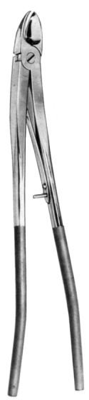 Bethune-Nelson Rib Shear 34cm, with probe ended