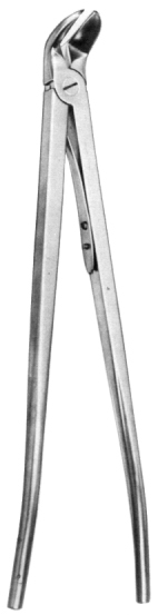 Roberts Rib Shear 34cm, with angular probe ended