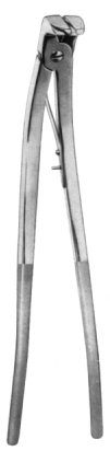 Roberts Rib Shear 34cm, with angular probe ended