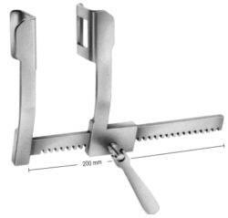 Finochietto Rib Spreader 36x45mm, 140mm