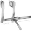Finochietto Rib Spreader 65x65mm, 210mm