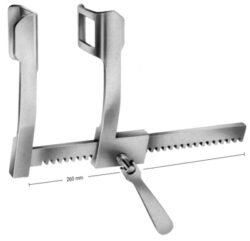 Finochietto Rib Spreader 65x65mm, 210mm