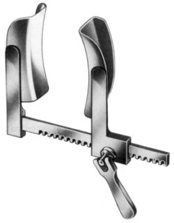 Sick Children Hospital Toronto Sternal Retractor Infant 20x40x75mm