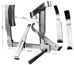 Carpentier's Thoracic Retractor Adult 18cm