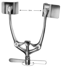 QUERVAIN Rib Spreader 35x50x180mm