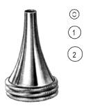 Hartmann Ear Speculum 3mm~5mm set of 3