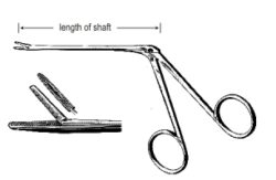 Hartmann Noyes Ear Polypus serrated Forceps