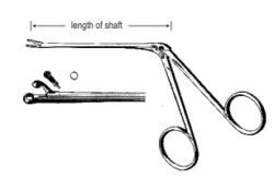 Hartmann Hoffmann Ear Biopsy Forceps 2mm, 8.5cm