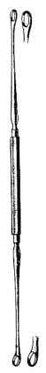 Barker Ear Curette double 17cm