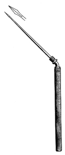 Politzer Ear Knife delicated lance angled 16.5cm