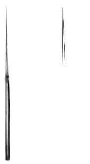 Barbara Micro Otology needle Straight 15cm