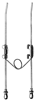 Shambaugh Wash Cannula malle. silver 19.5cm