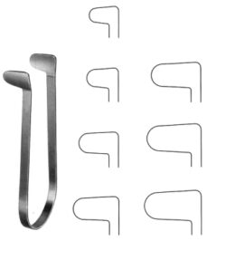 Goldsmith (Thudichum) Nasal Speculum Set of 7