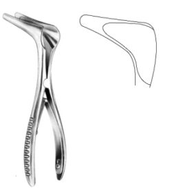 Cottle Nasal Speculum 35mm 14cm