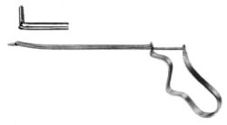 Quire Hook (Lever) for Foreign bodies 12cm