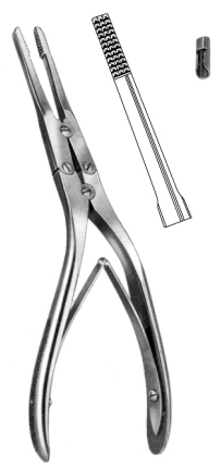 Rubin Septum Crushing Forceps 21cm