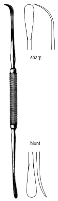 Freer Separator and Elevator sharp / blunt 20.5cm