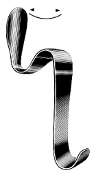 Bishop Cheek and Lip Retractor D/E 22mm, 13cm