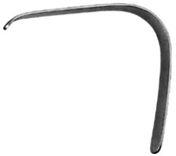 LACK Tongue Depressor Curved 13mm wide, 12cm