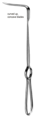 Obwegeser Soft Tissue Retractor 7x25mm, 22cm