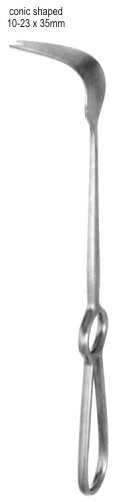 Obwegeser Nasal Spine Retractor 10-23x35mm, 22cm
