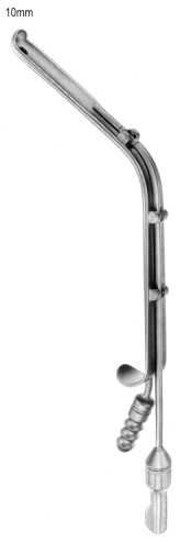 Bremerich Channel Retractor 10mm, 22.5cm with suction
