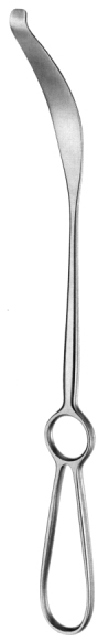 Medial Ramus and Orbital Rim Retractor 4mm, 29cm