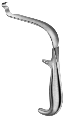 Intra Oral Retractor Fiber Optic Fitting 23cm