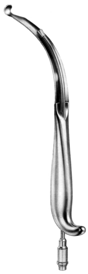 Extra Oral Retractor with  Fiber Optic Fitting 27cm