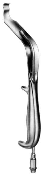 Intra Oral Retractor L and M with  Fiber Optic Fitting 28cm