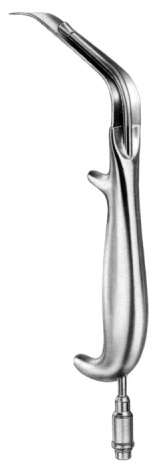 Shea Intra Oral Retractor with  fibre optic 24cm