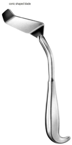 Obwegeser Lliac Crest Retractor 30-60x60mm, 24.5cm