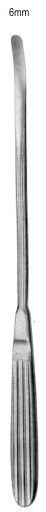 Periosteal Elevator Curved sharp 6mm, 24cm