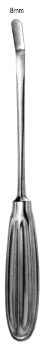Gillies Malar Elevator angled blunt 8mm, 23.5cm