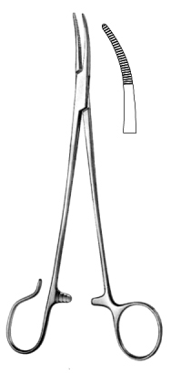 Schnidt Tonsil Forceps one open ring 19cm