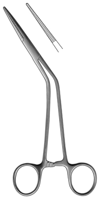Mollison Tonsil Artery Forceps angular H/Z 18cm