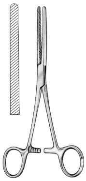 Doyen baby Intestinal Forceps 18cm