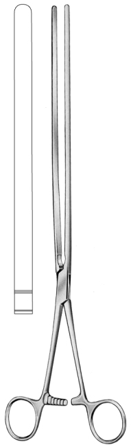Scudder Intestinal clamp smooth