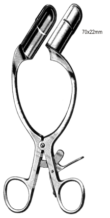 Barr Rectal Retractor 70x22mm 17cm