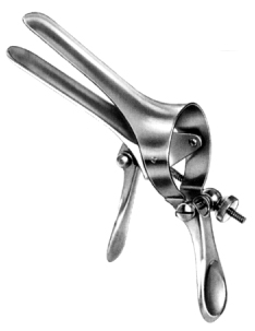 Cusco Speculum Lat.Screw flat end